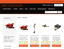 Tablet Screenshot of naradi-blackanddecker.cz